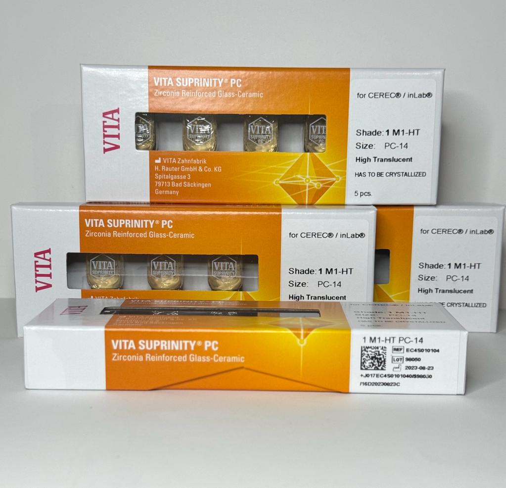 (image for) VITA Suprinity PC HT 14 1M1 For CEREC 5/Bx Blocks / Ceramic